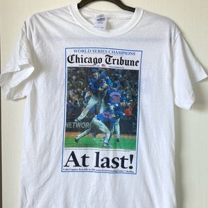 Chicago Cubs World Series Champions 2016 shirt - double sided